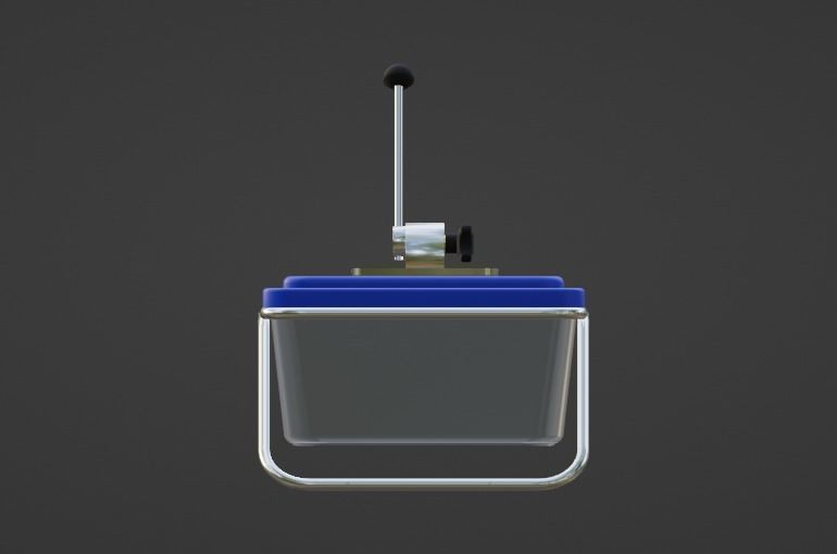 Medical Sharps Container with Hub Cutter 3d Model print ready 3D model ...