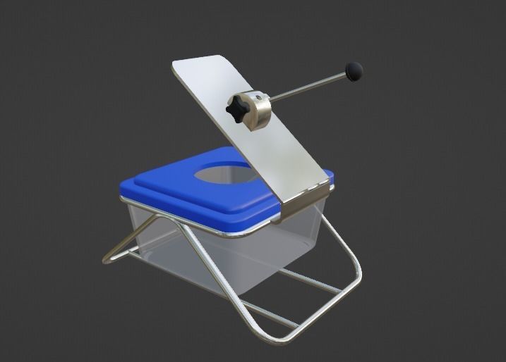 Medical Sharps Container with Hub Cutter 3d Model print ready 3D model ...