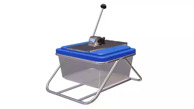 Medical Sharps Container with Hub Cutter 3d Model print ready 3D print model