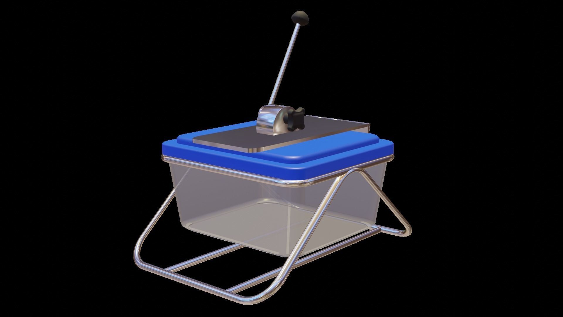 Medical Sharps Container with Hub Cutter 3d Model print ready 3D model ...