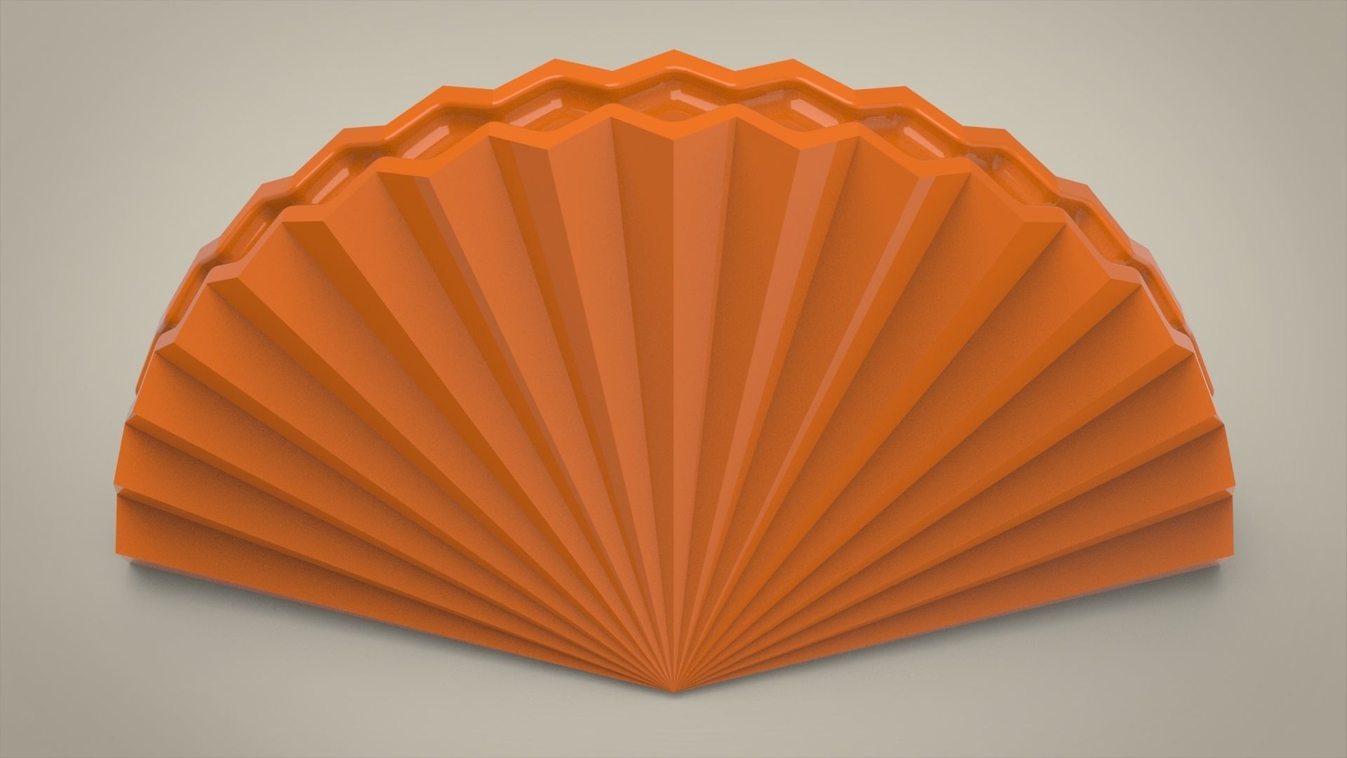 Shell candle silicone mold 3D print model 3D print model_5