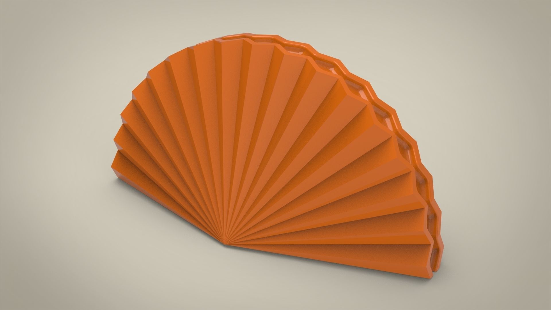 Shell candle silicone mold 3D print model 3D print model_3