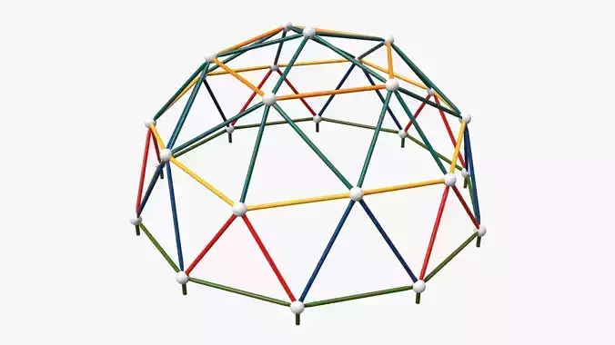 Playground climbing hemisphere