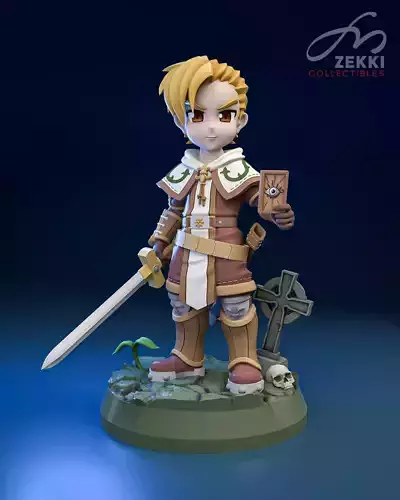 Doppelganger  Swordsman Class  3D Print Model 3D print model