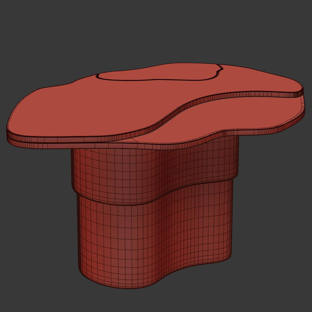 DC1601D Coffee Table by Vincenzo de Cotiis 3D model_3