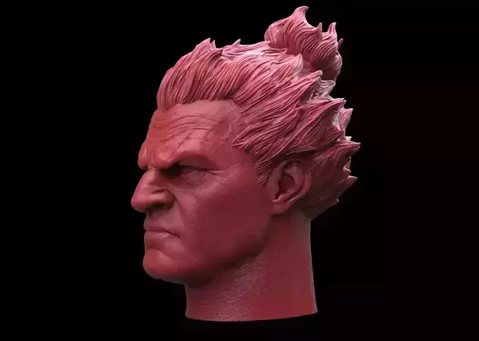 Akuma Head -Street Fighter