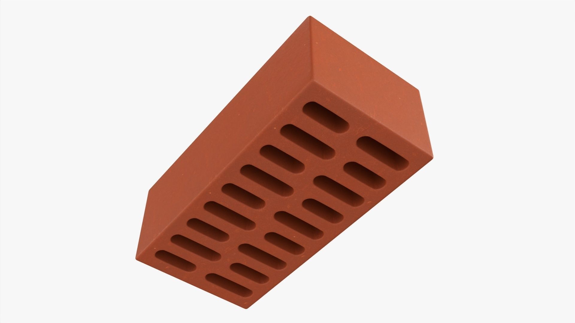 Clay brick type 03 3D model_2