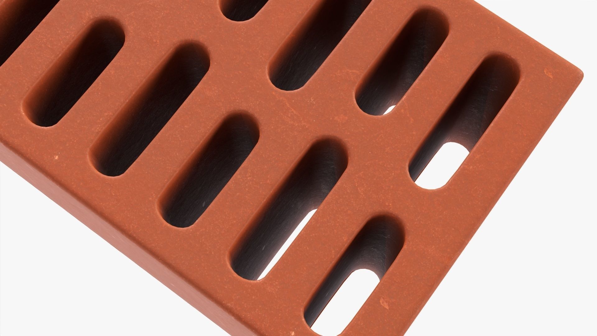 Clay brick type 03 3D model_4