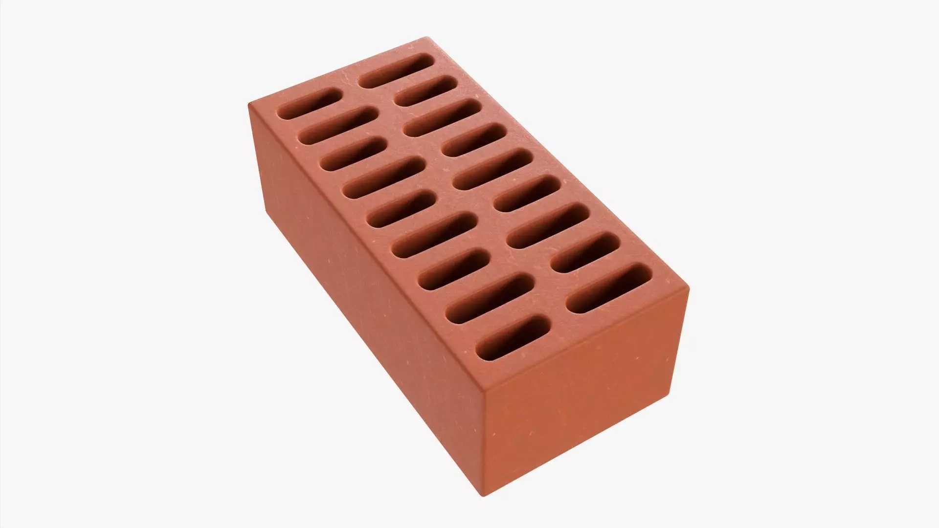 Clay brick type 03 3D model_0