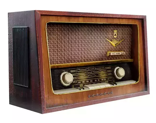 Old vintage used grundig radiogram radiola al5