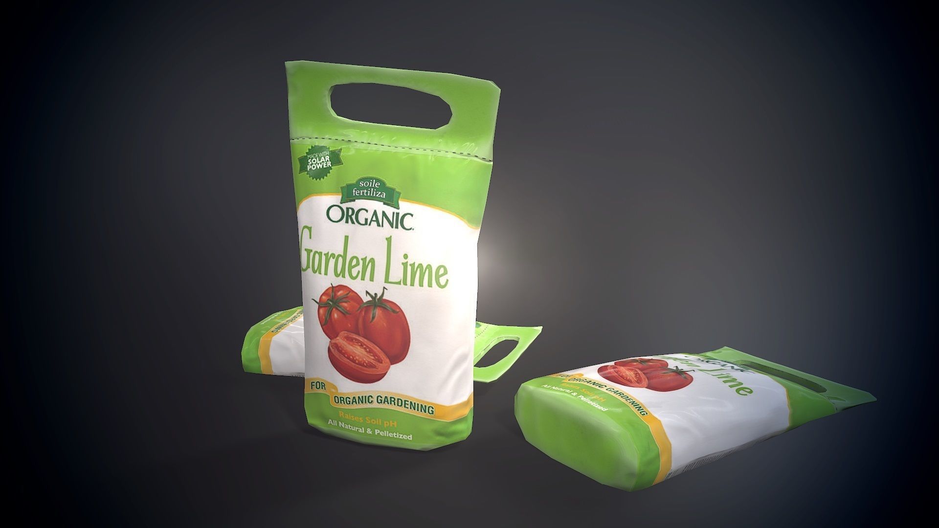 Garden fertilzer package with soil and lime da1 Low-poly 3D model_7