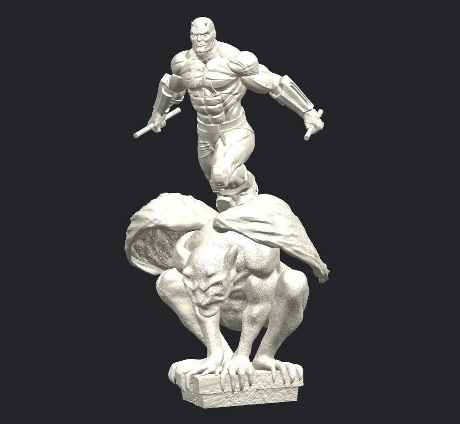 Daredevil Miniatures 3D Model Ready to Print 3D print model_2