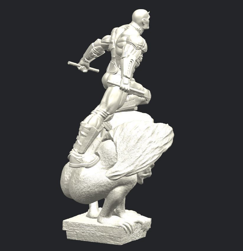Daredevil Miniatures 3D Model Ready to Print 3D print model_4
