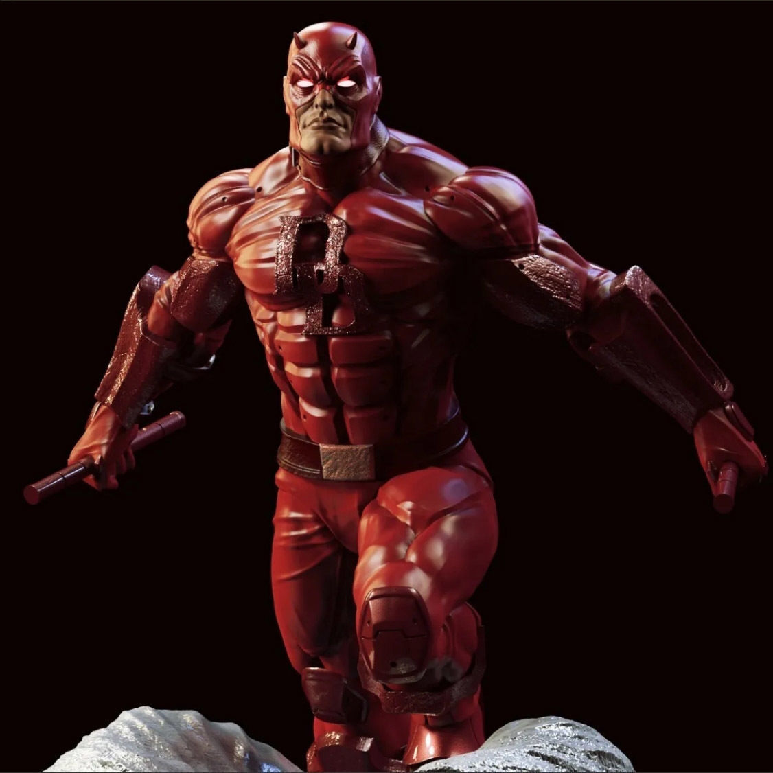 Daredevil Miniatures 3D Model Ready to Print 3D print model_1