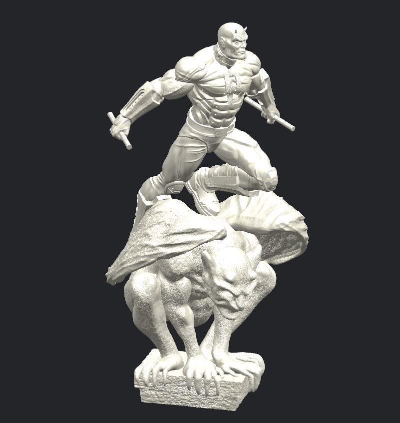 Daredevil Miniatures 3D Model Ready to Print 3D print model_5