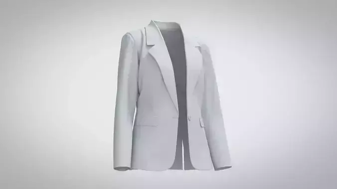 Women Blazer 3D model