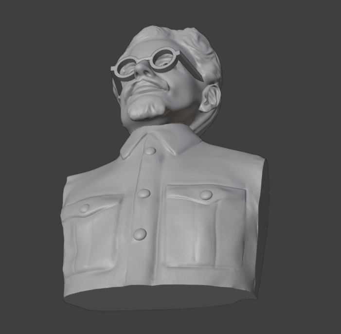 Leon Trotsky 3D print model_12