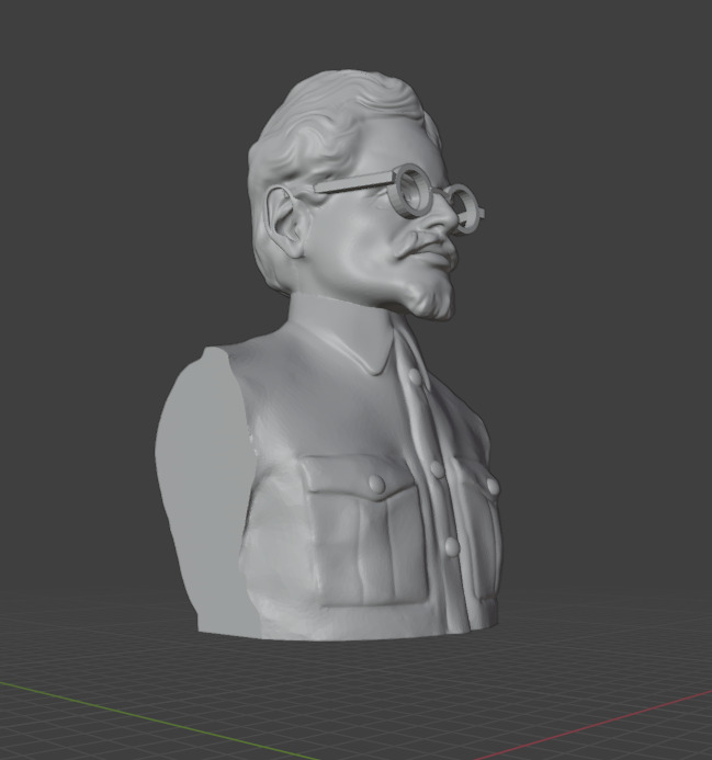 Leon Trotsky 3D print model_4
