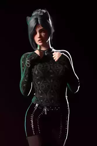 Hasnaa - Modern Egyptian Grunge Girl