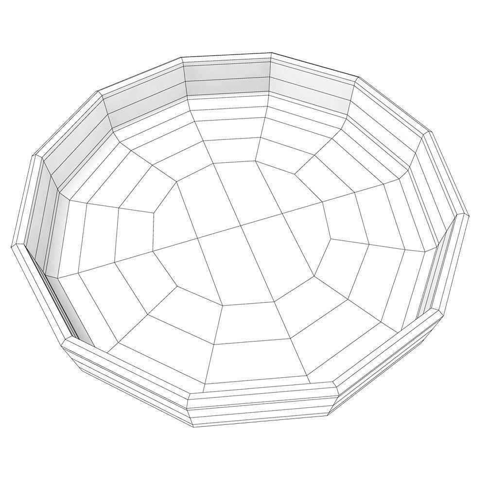 Petri dish 3d model  3D model_3