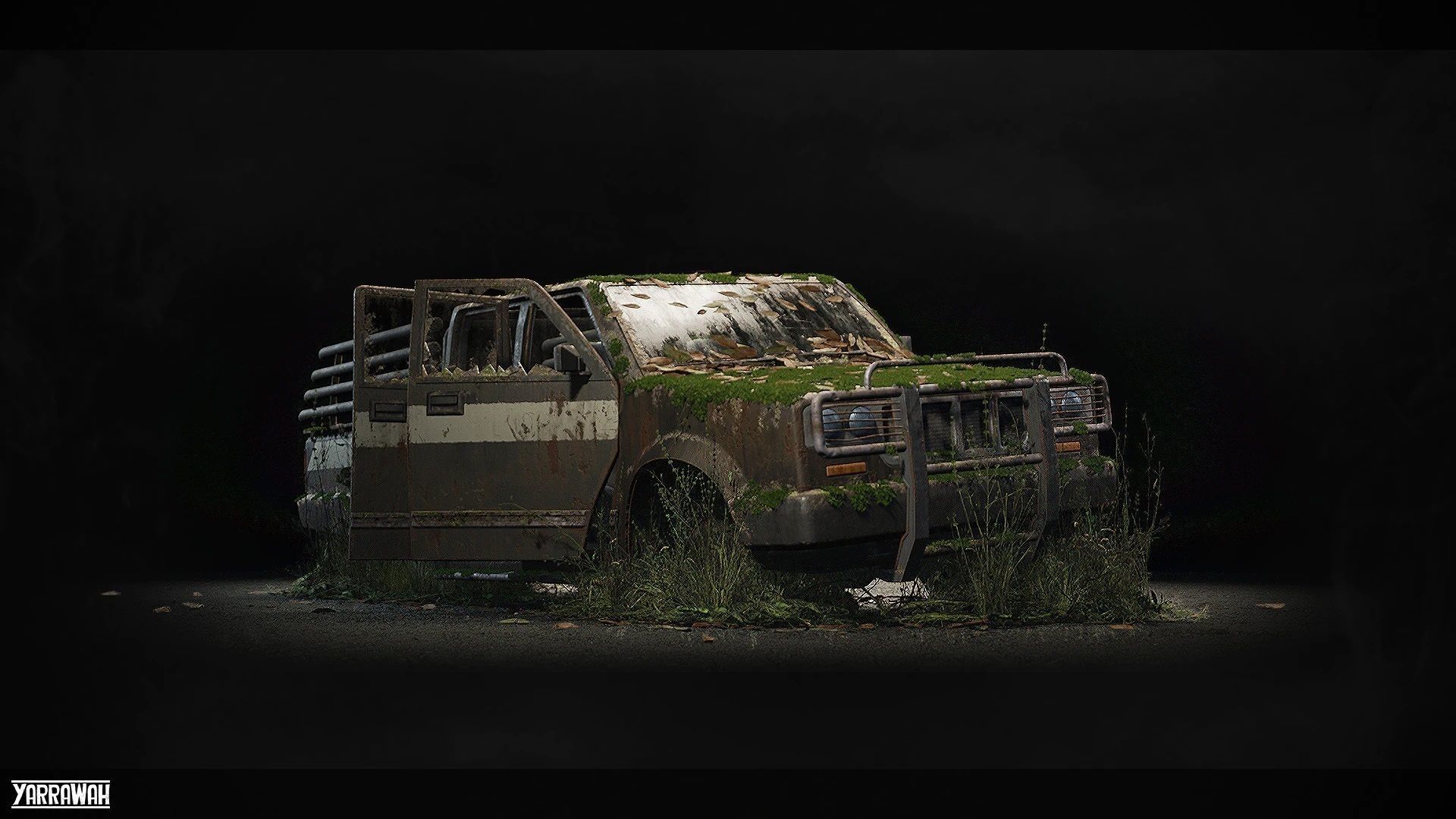 Apocalyptic Vehicle Collection - Premium UE4 UE5 Low-poly 3D model_23