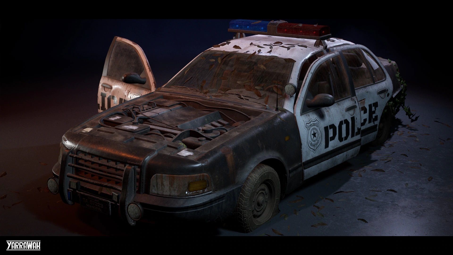 Apocalyptic Vehicle Collection - Premium UE4 UE5 Low-poly 3D model_5