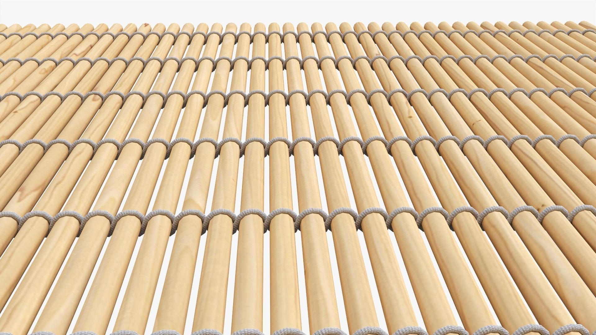 Bamboo Sushi mat 3D model_5