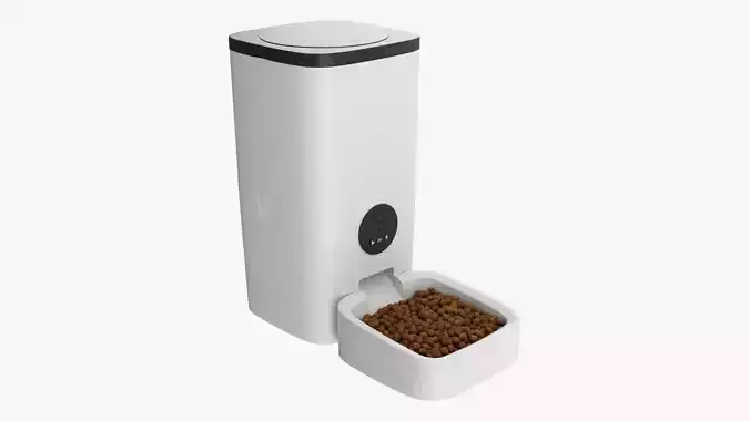 Automatic Cat Dog Feeder 3D model