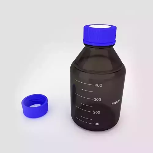 Solvent bottle 3d model  3D model