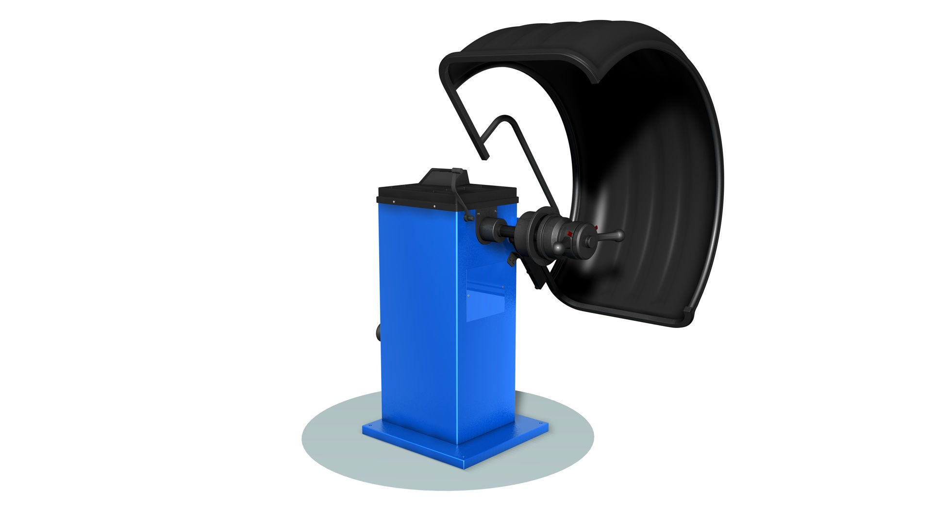 Wheel Balancer  3D model_1