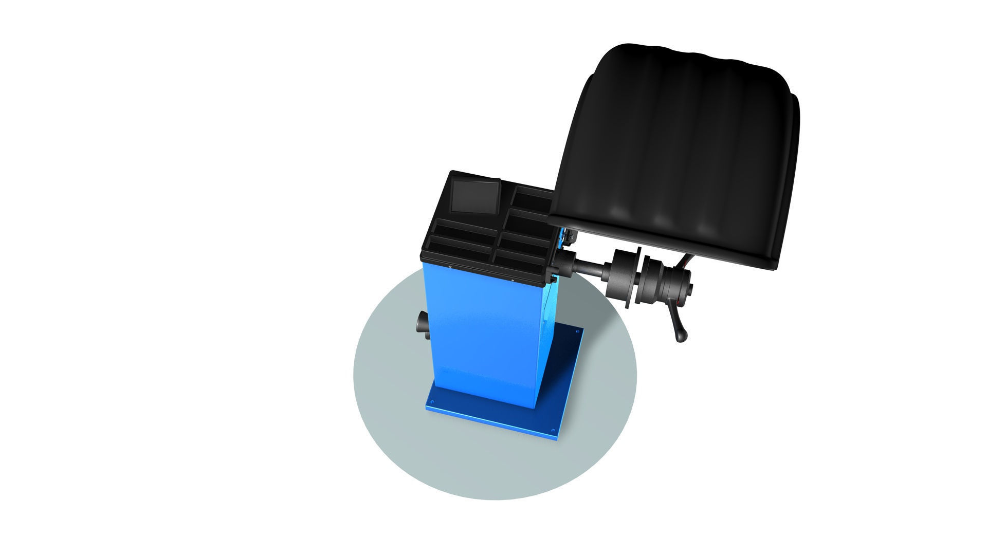 Wheel Balancer  3D model_3