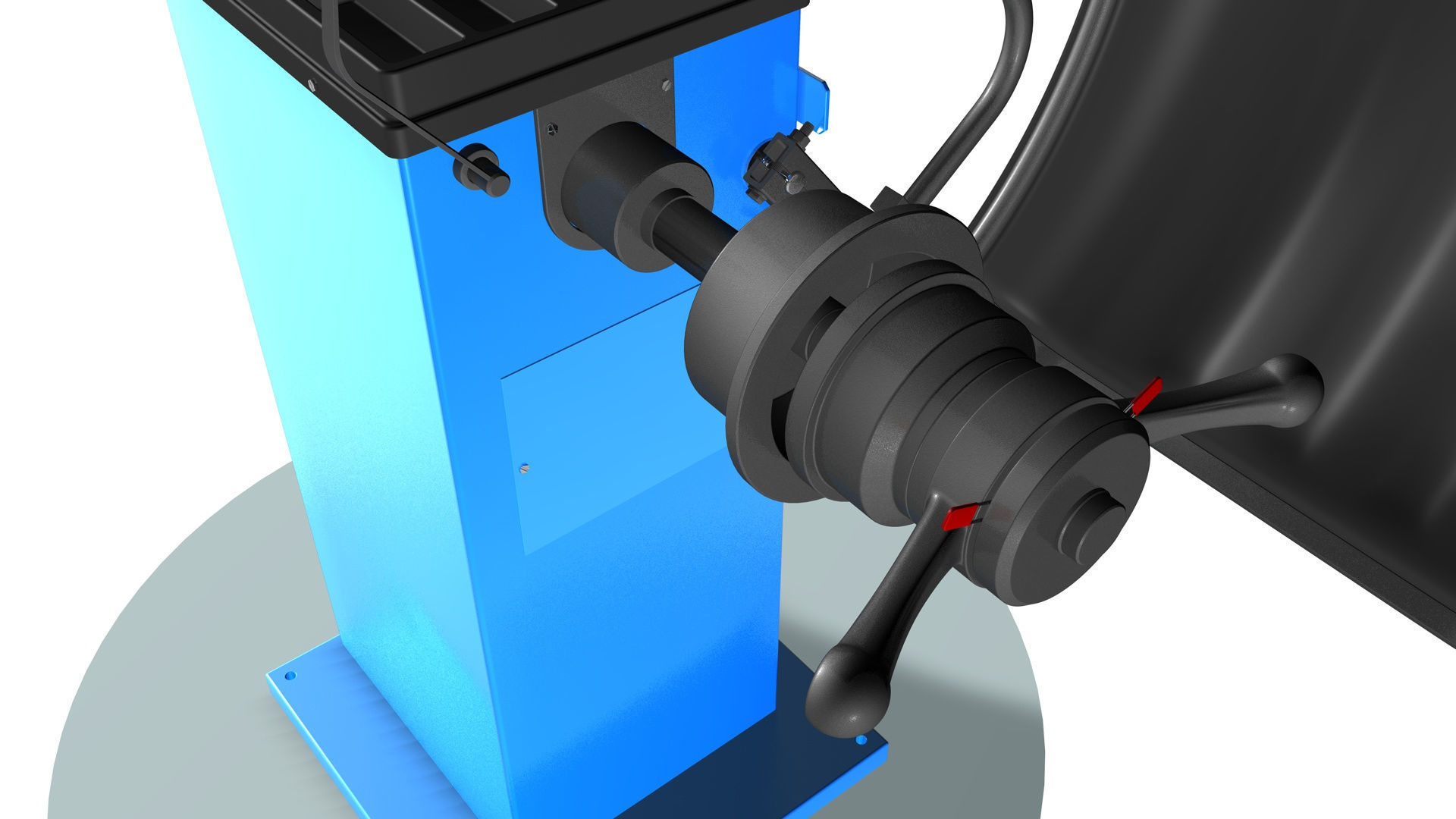 Wheel Balancer  3D model_5