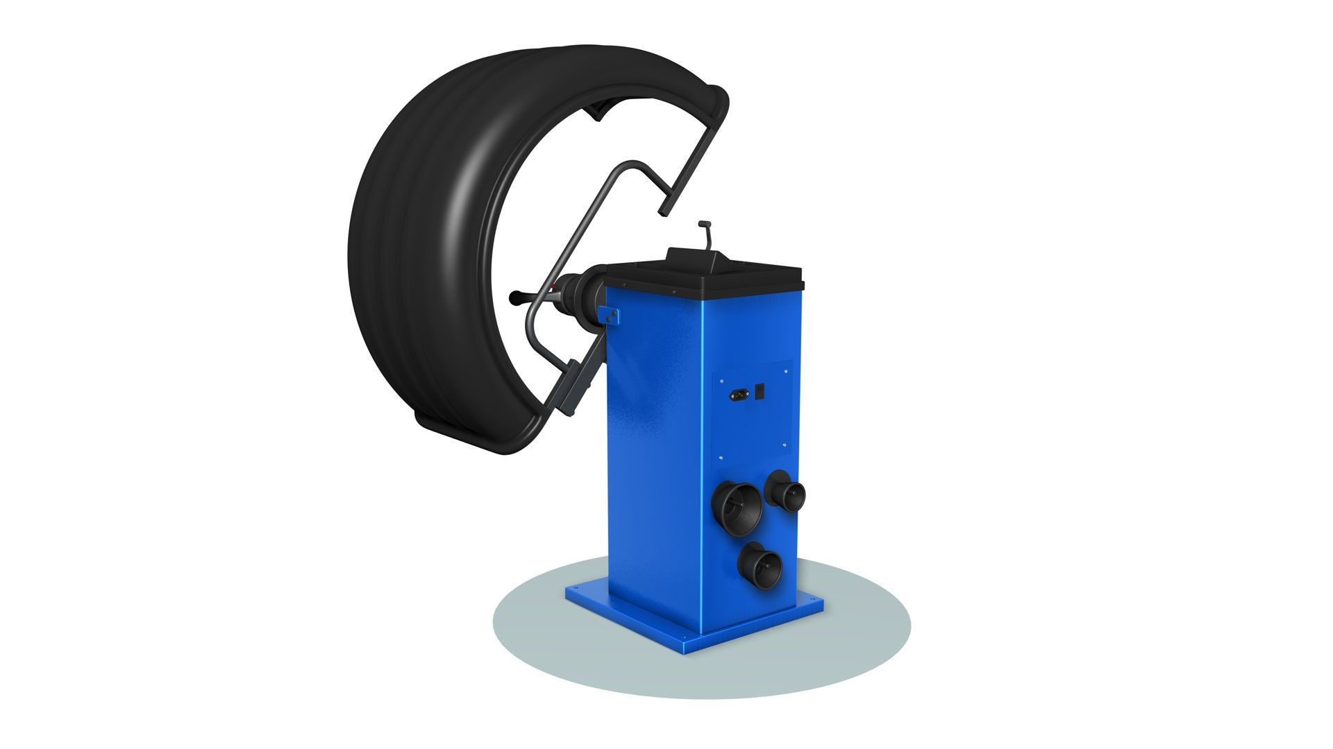 Wheel Balancer  3D model_2