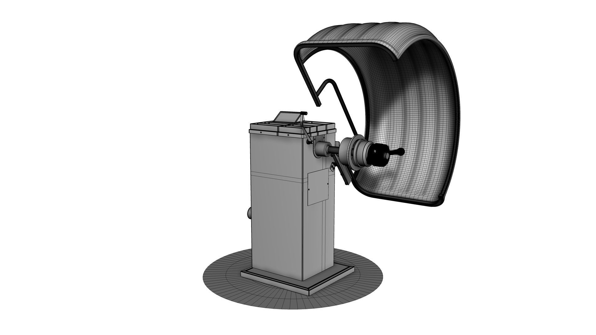 Wheel Balancer  3D model_8