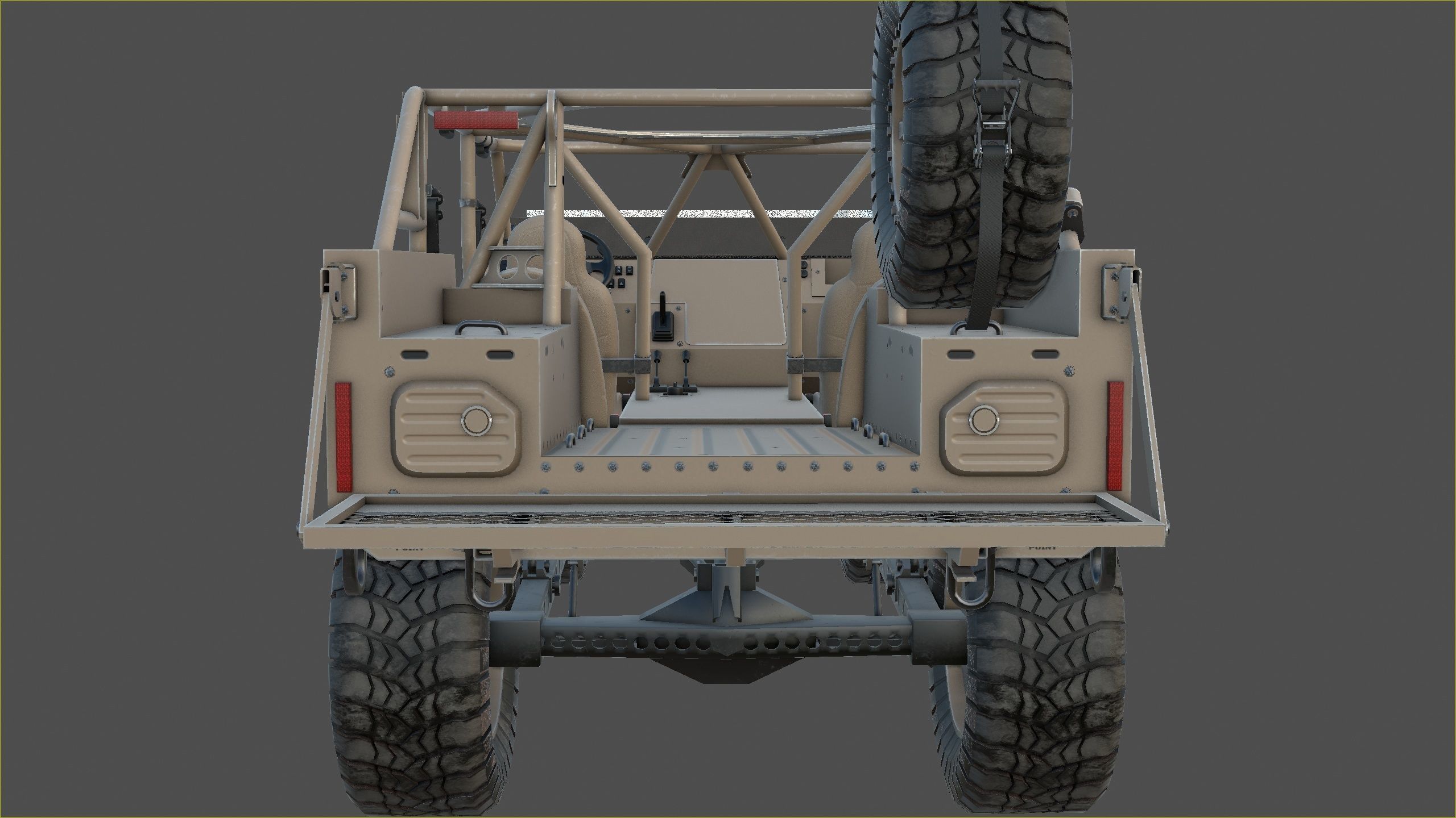 Polaris Dagor A1 Low-poly 3D model_28