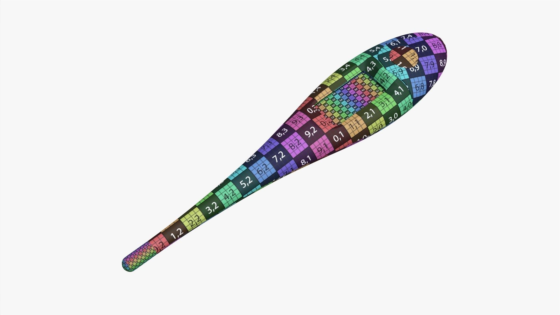 Thermometer digital 02 3D model_6