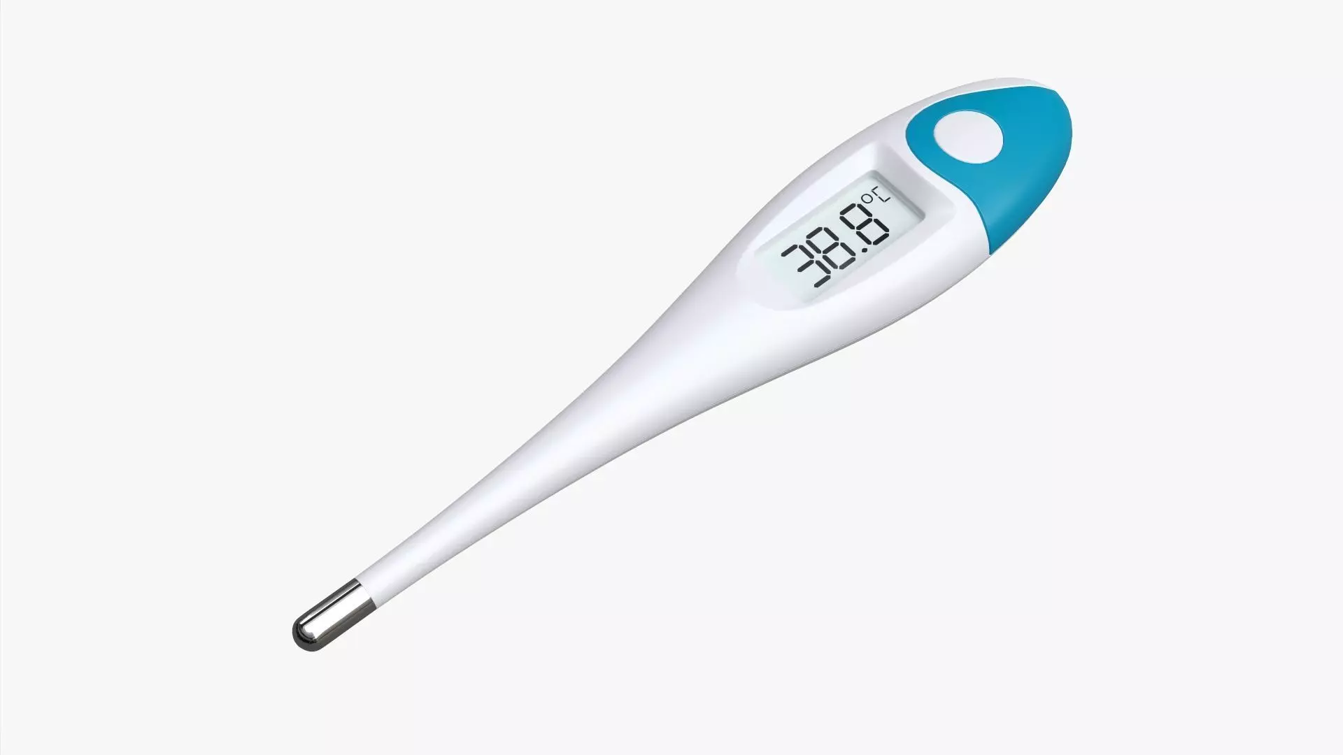 Thermometer digital 02 3D model_0