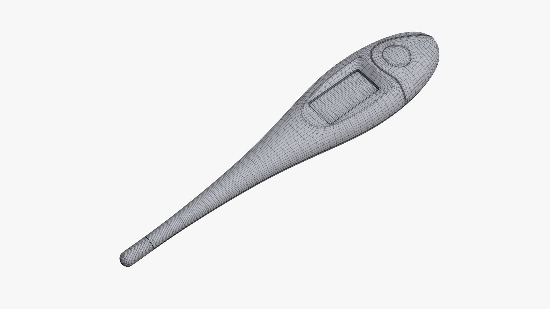 Thermometer digital 02 3D model_5