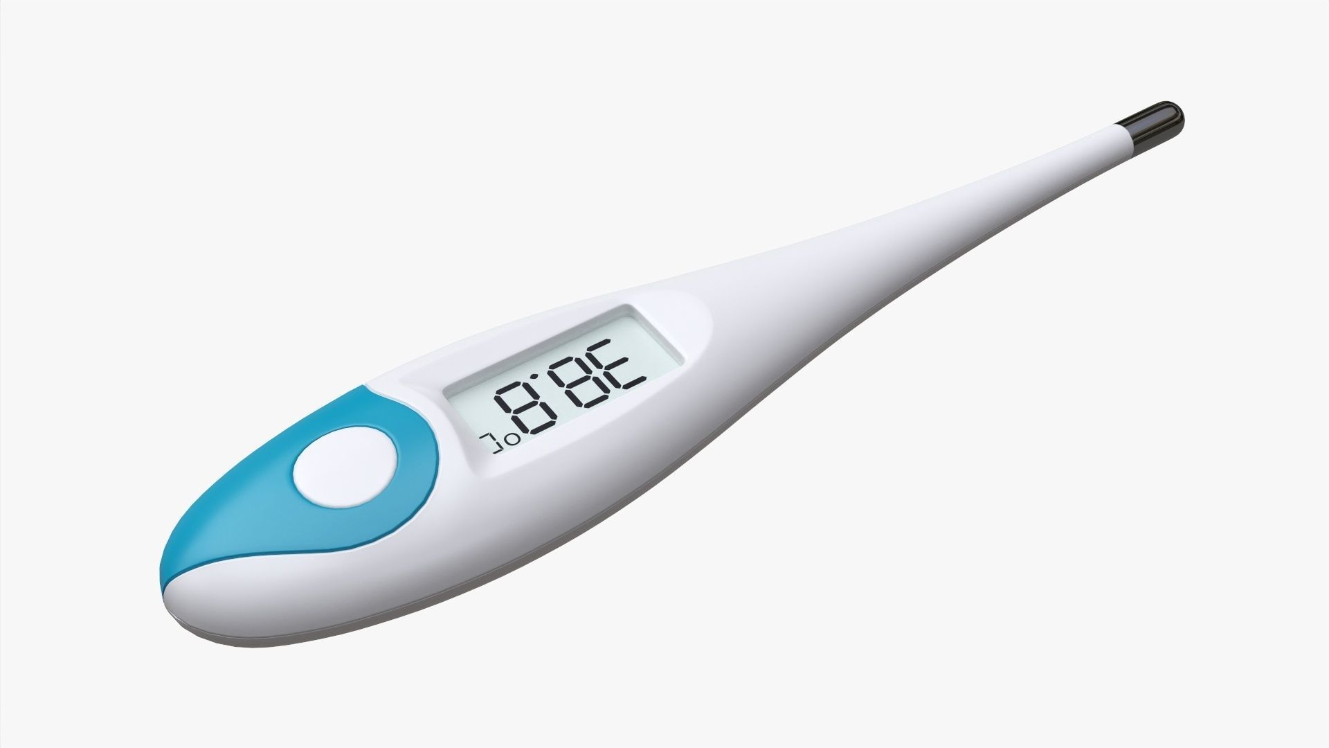 Thermometer digital 02 3D model_1