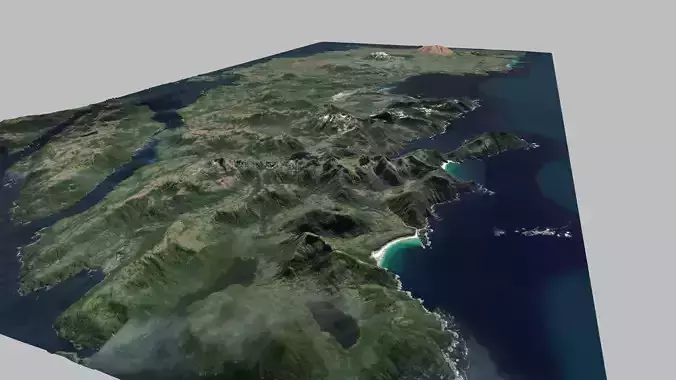 Cruise Island Alaska USA