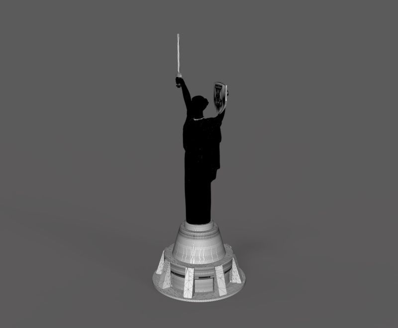 The Motherland Monument in  Kyiv Ukraine 3D print model_24