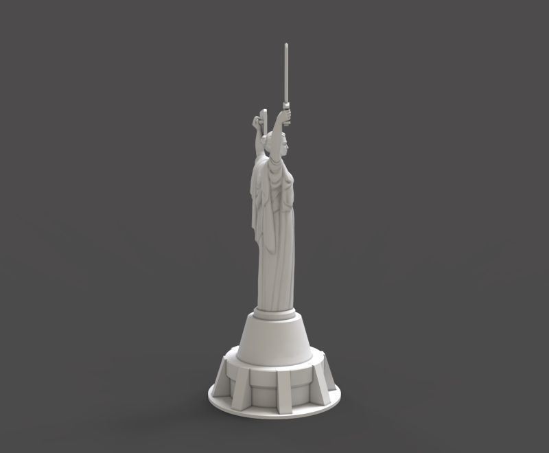The Motherland Monument in  Kyiv Ukraine 3D print model_17