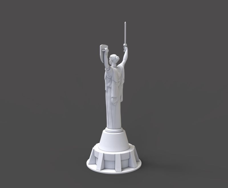 The Motherland Monument in  Kyiv Ukraine 3D print model_14