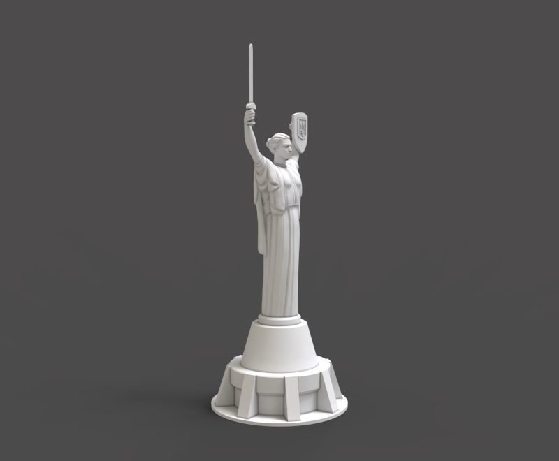 The Motherland Monument in  Kyiv Ukraine 3D print model_18