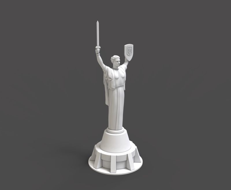 The Motherland Monument in  Kyiv Ukraine 3D print model_10
