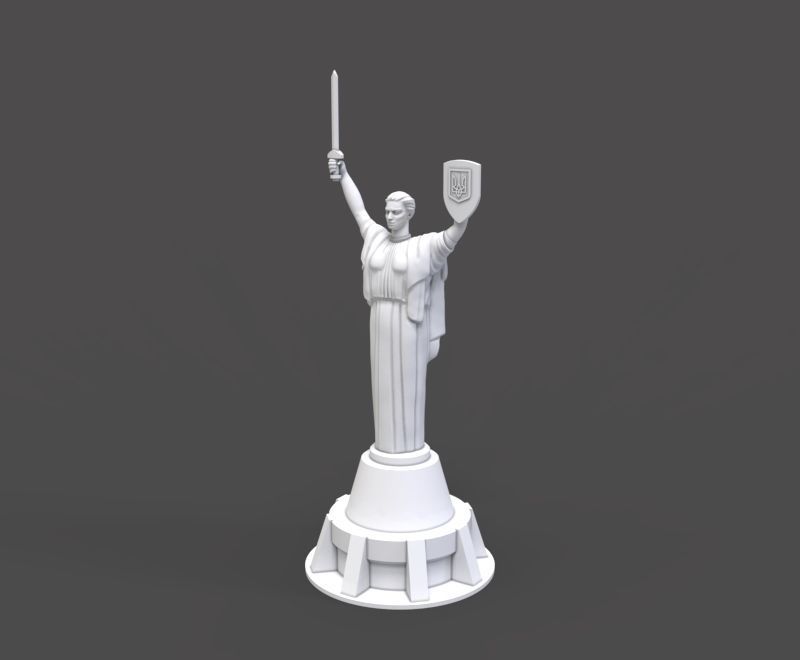 The Motherland Monument in  Kyiv Ukraine 3D print model_12