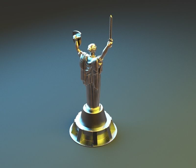 The Motherland Monument in  Kyiv Ukraine 3D print model_6