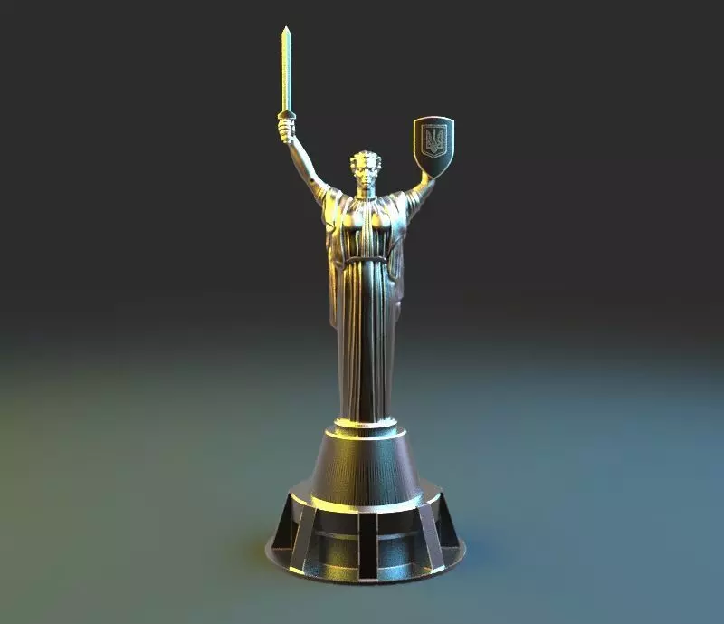 The Motherland Monument in  Kyiv Ukraine 3D print model_0