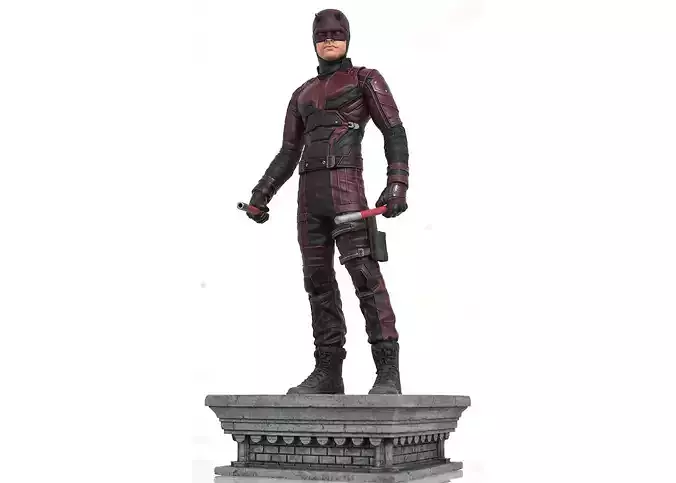 Marvel Daredevil Statues 3D Model Ready to Print