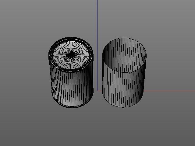 Gallon paint can with plastic handle  3D model_3